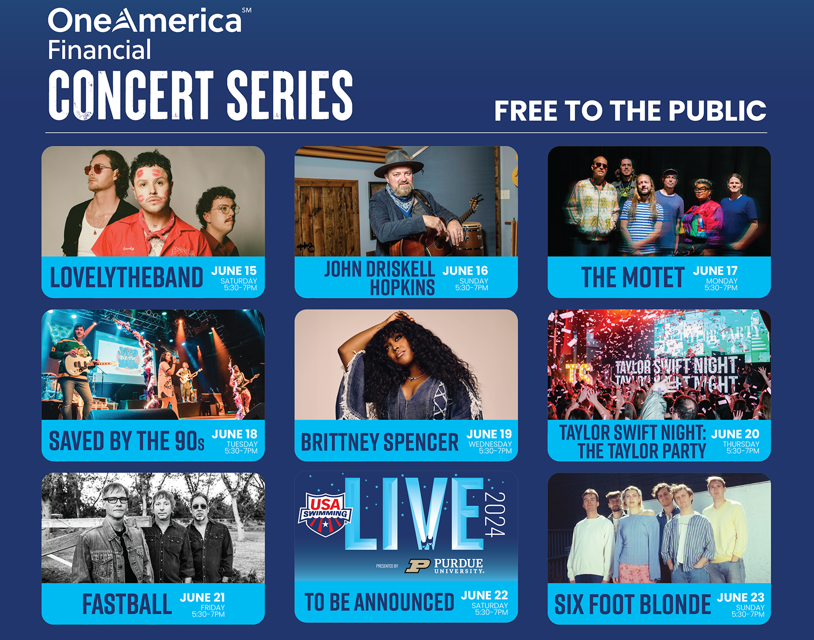 OneAmerica Financial Concert Series