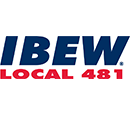 Sponsor: Ibew 481 Logo